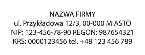 Firma z KRS i telefonem